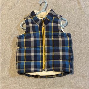 18-24 Month Old Navy Fleece lined Vest